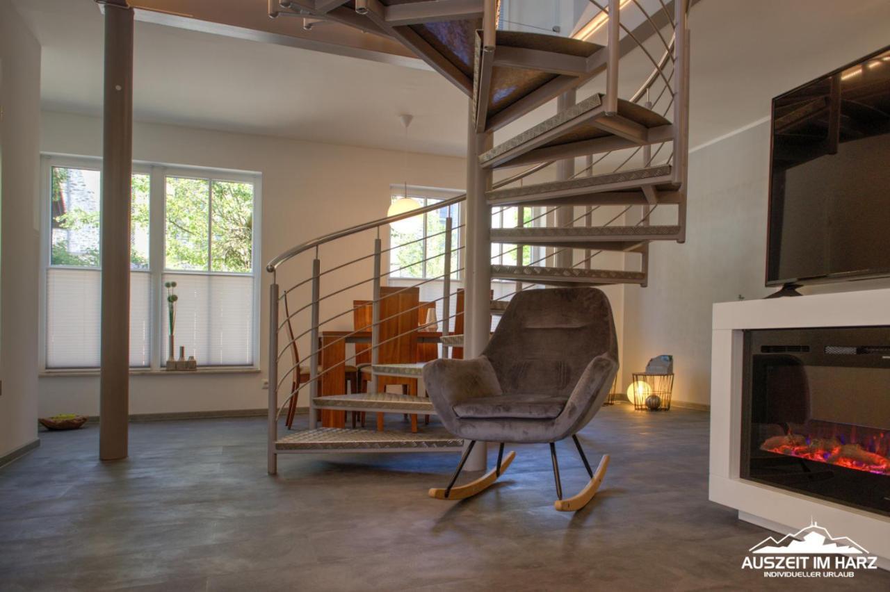 Ferienloft Am Steinweg Apartment Elbingerode  Ngoại thất bức ảnh